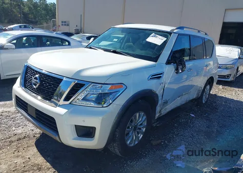 2020 Nissan Armada Sv 4Wd from USA, damaged, VIN JN8AY2NC8LX519079